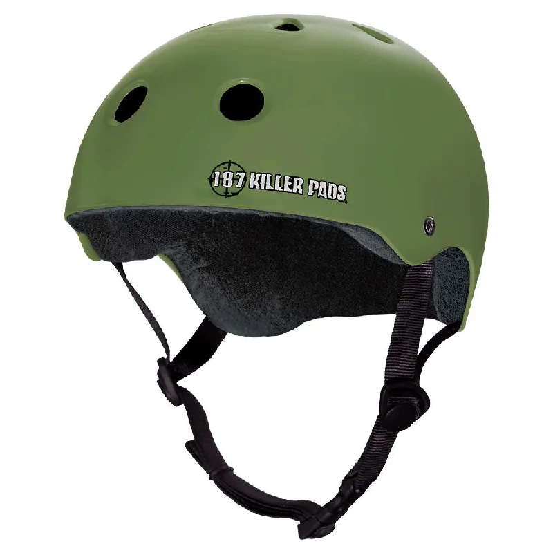 187 Pro Skate With Sweatsaver Liner Helmet - MTE Army