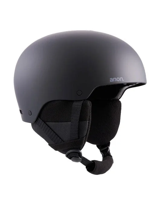 Anon Raider 3 Round Fit Helmet | Black