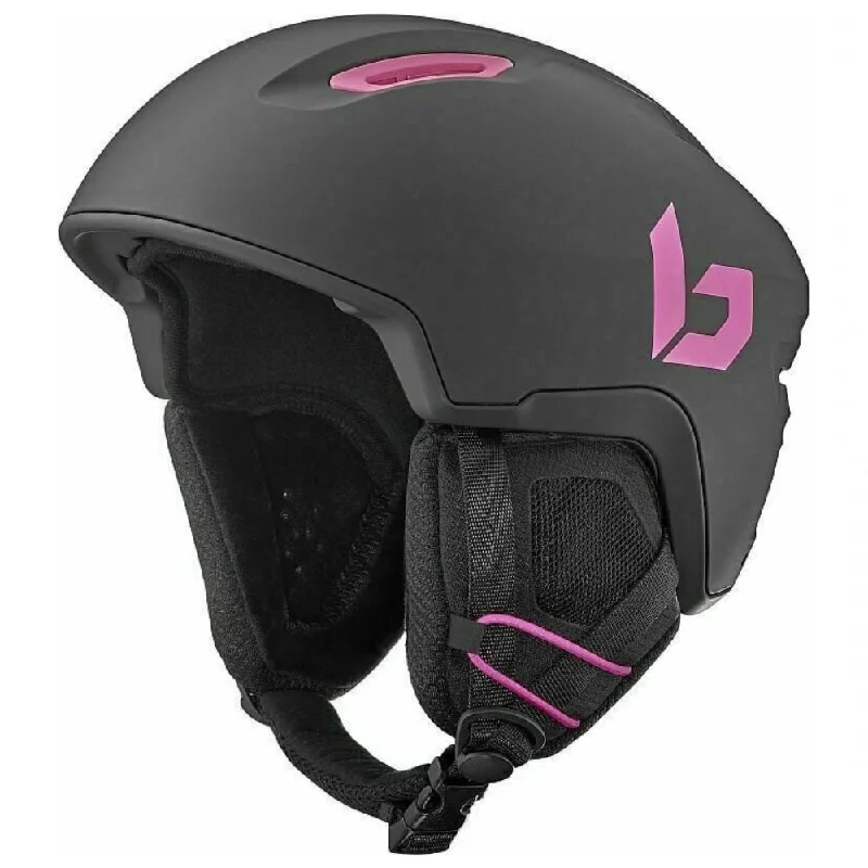 Bolle Ryft Youth Ski Helmet Black Pink Matte - 52-55cm