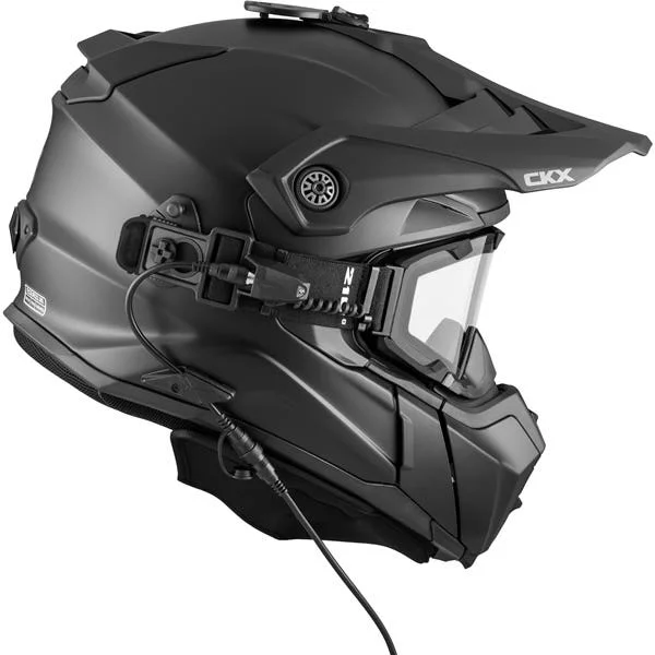 CKX Titan Original Electric Lens Solid Helmet