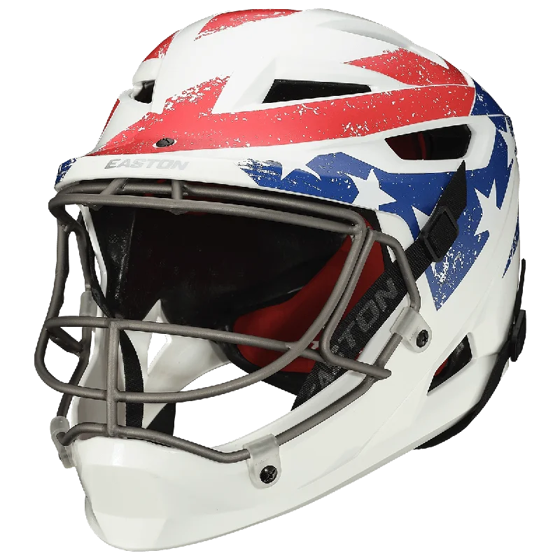 Easton Hellcat Softball Helmet - Stars and Stripes