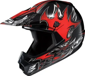 HJC CL-XY PEAK FRENZY BK/RD/BK