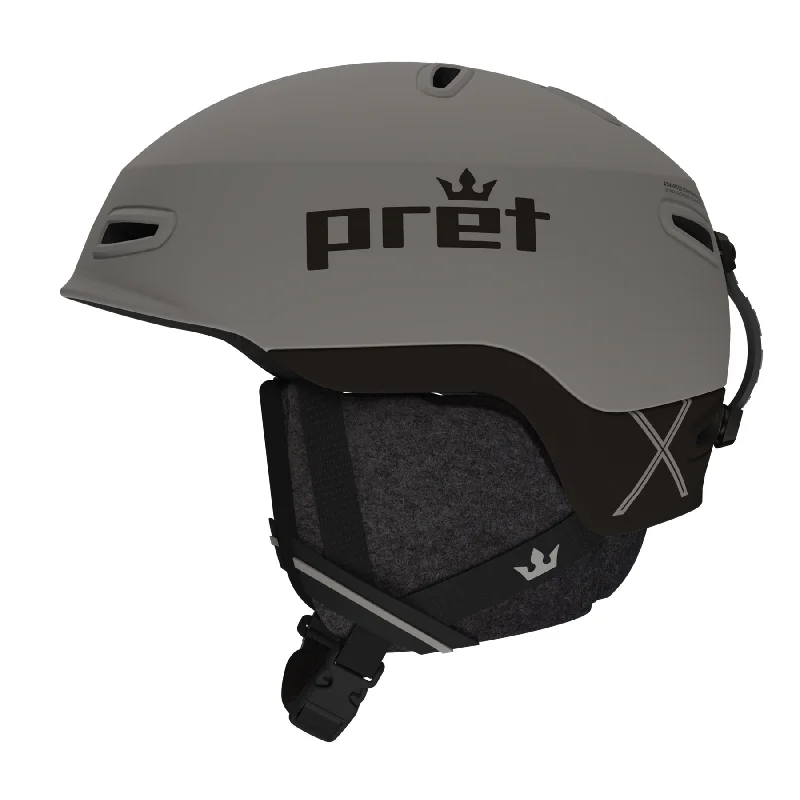 Pret Epic X Mens Helmet 2024 Primer Grey