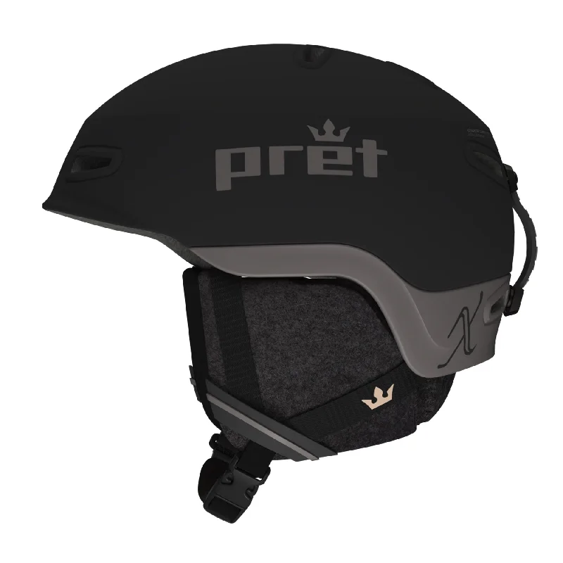 Pret Sol X Womens Helmet 2024 Black