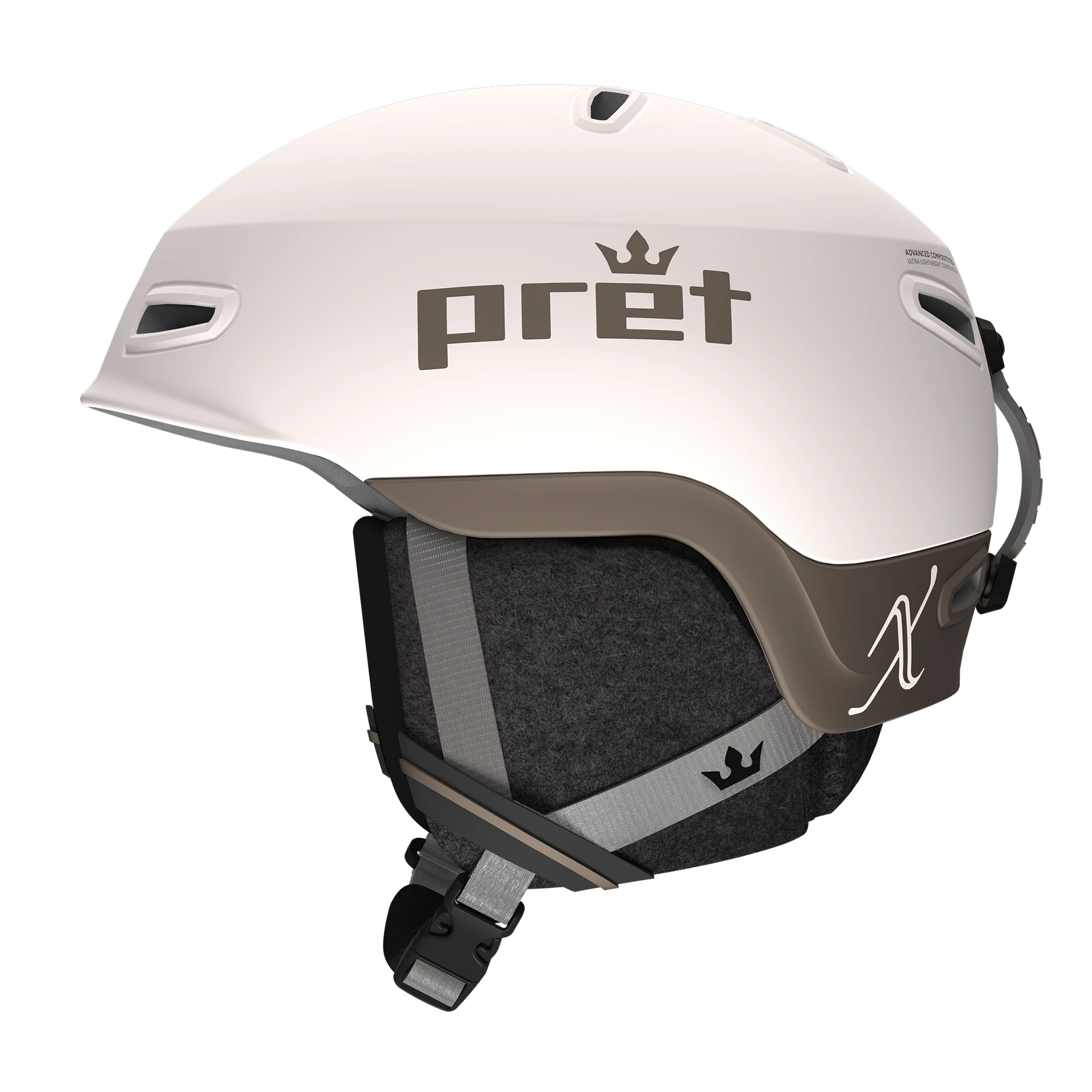 Pret Sol X Womens Helmet 2024 Chalk