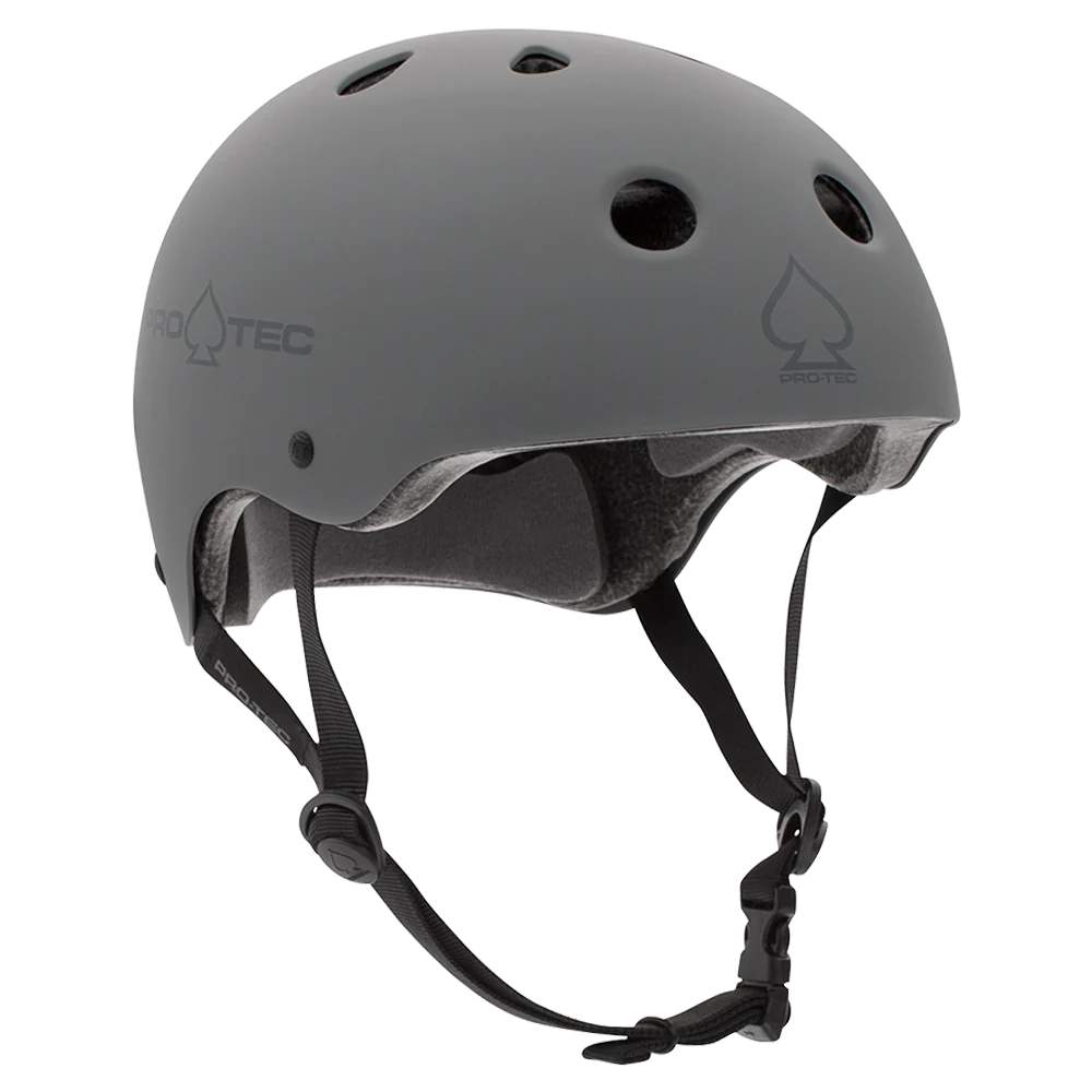 PRO-TEC Classic Certified Skateboard Helmet Matte Grey