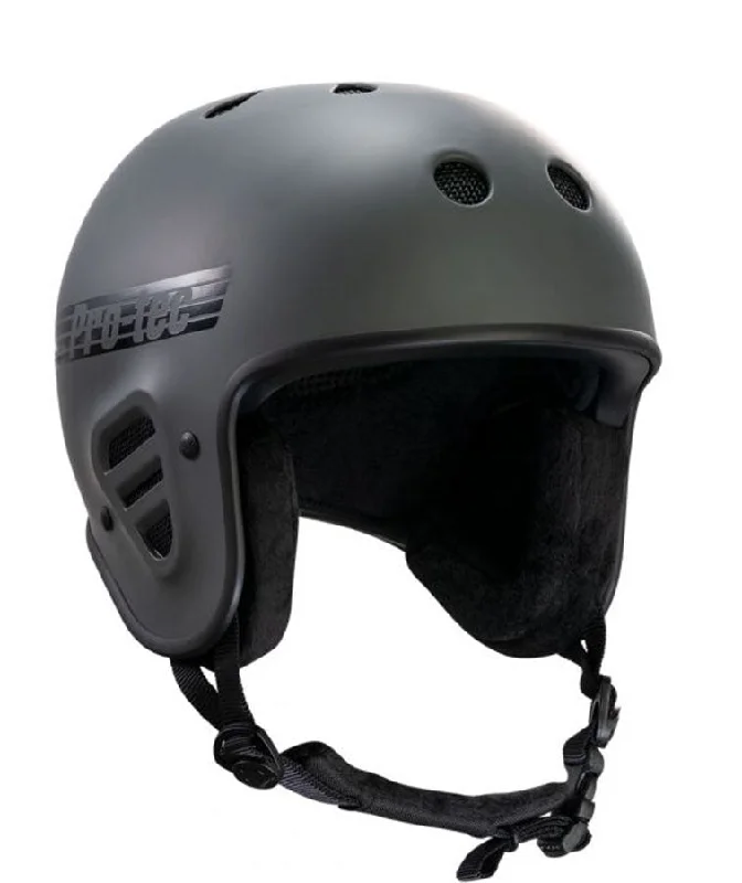 PRO-TEC Full Cut Certified Snow Helmet Matte Charcoal