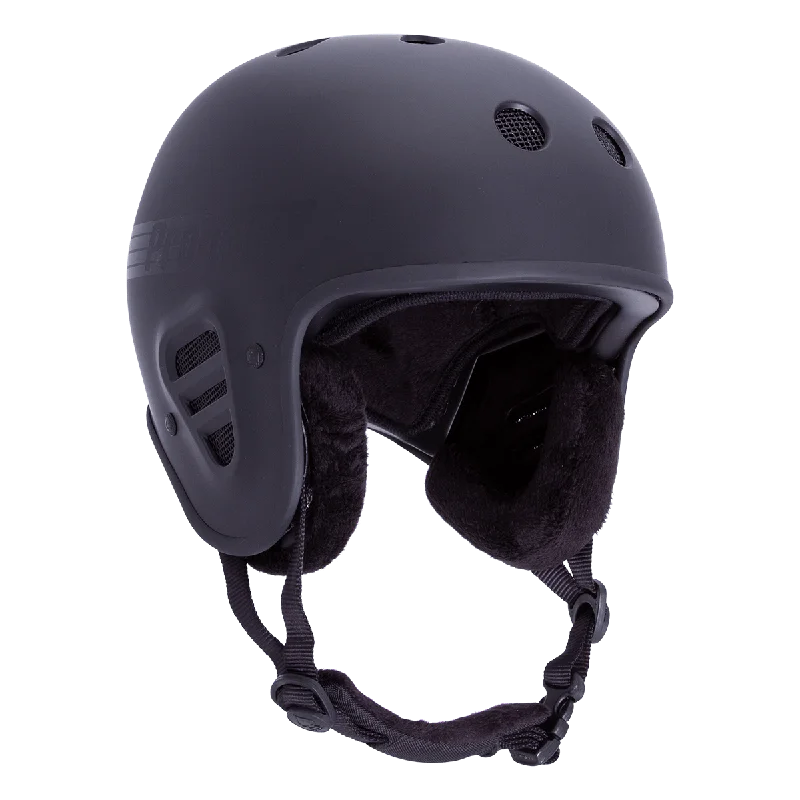 PRO-TEC Full Cut Certified Snow Helmet Stealth Black