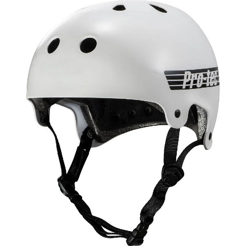 Pro-Tec Old School Certified Helmet - Gloss White