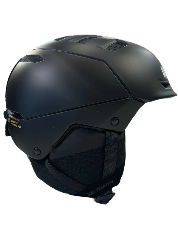 Salomon Husk Pro Black Ski Helmet