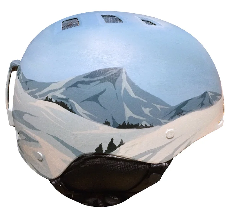 Blue Landscape (Ski / Snowboard Helmet)