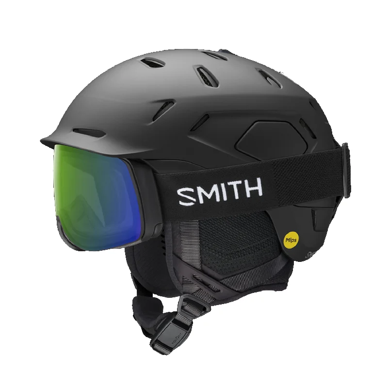 Smith Mission MIPS Round Contour Fit Helmet Matte Black