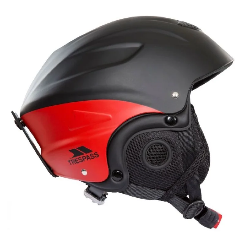 Trespass Skyhigh Adults Ski Helmet - Black/Red