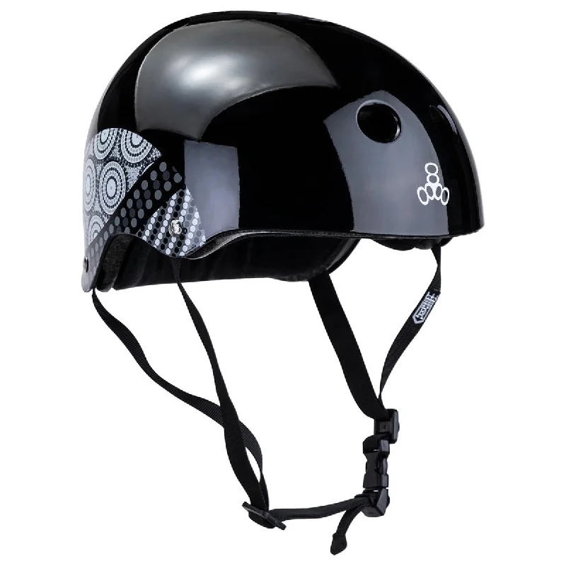 Triple Eight Certified Sweatsaver Keegan Palmer Helmet - Black