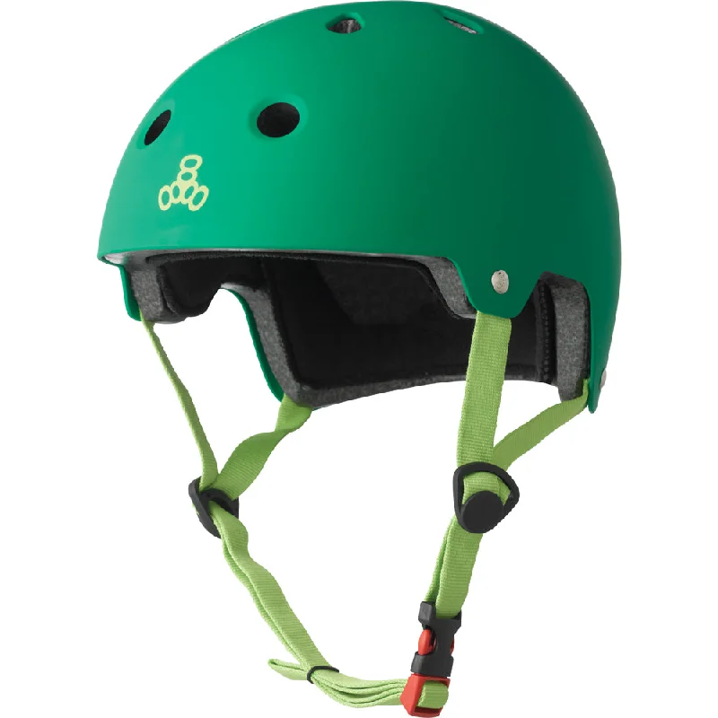 Triple Eight Dual Certified EPS Helmet - Kelly Green