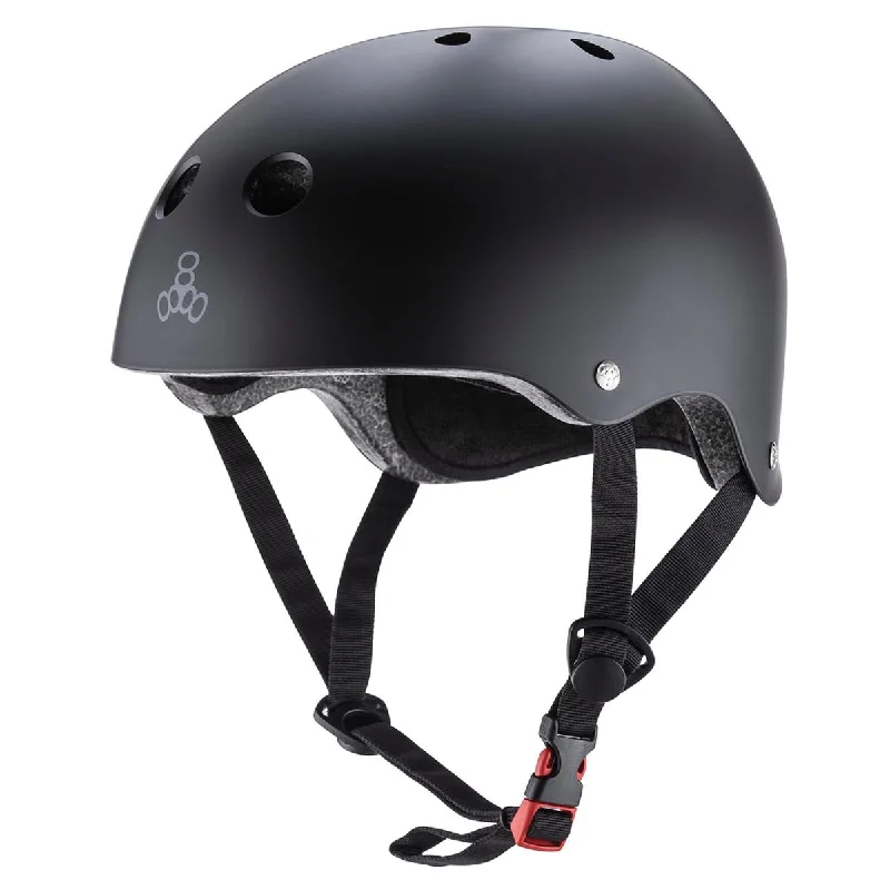 Triple Eight Dual Certified EPS V2 Helmet - Black Matte