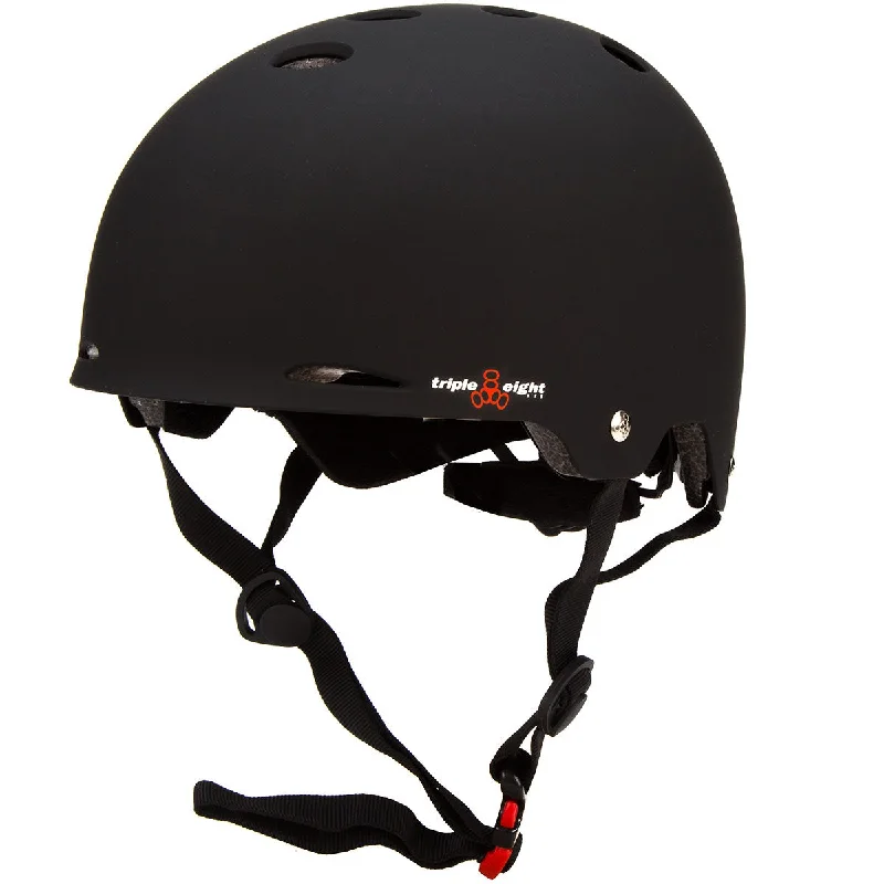 Triple Eight Gotham Dual Certified with MIPS Skateboard Helmet - Black