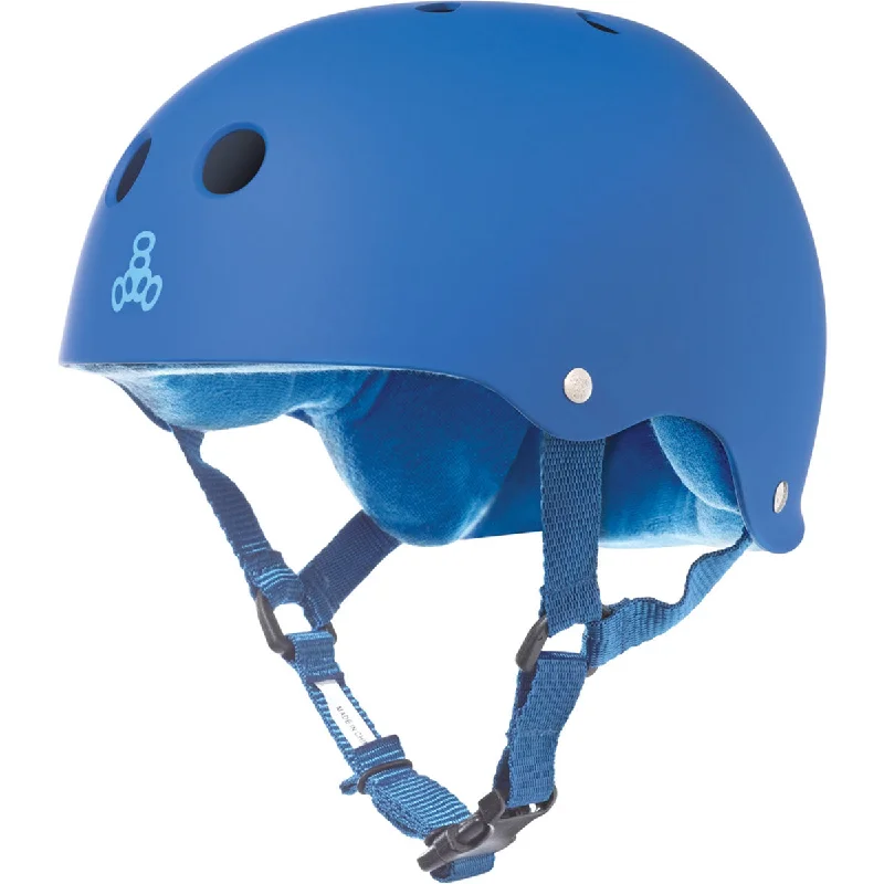 Triple Eight Sweatsaver Helmet - Royal Blue Rubber