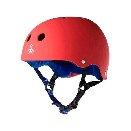 Triple Eight Sweatsaver Helmet - United Red Rubber