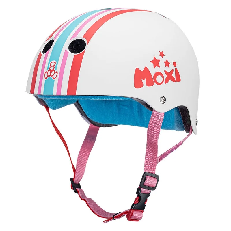 Triple Eight The Certified Sweatsaver Moxi Helmet - Stripey