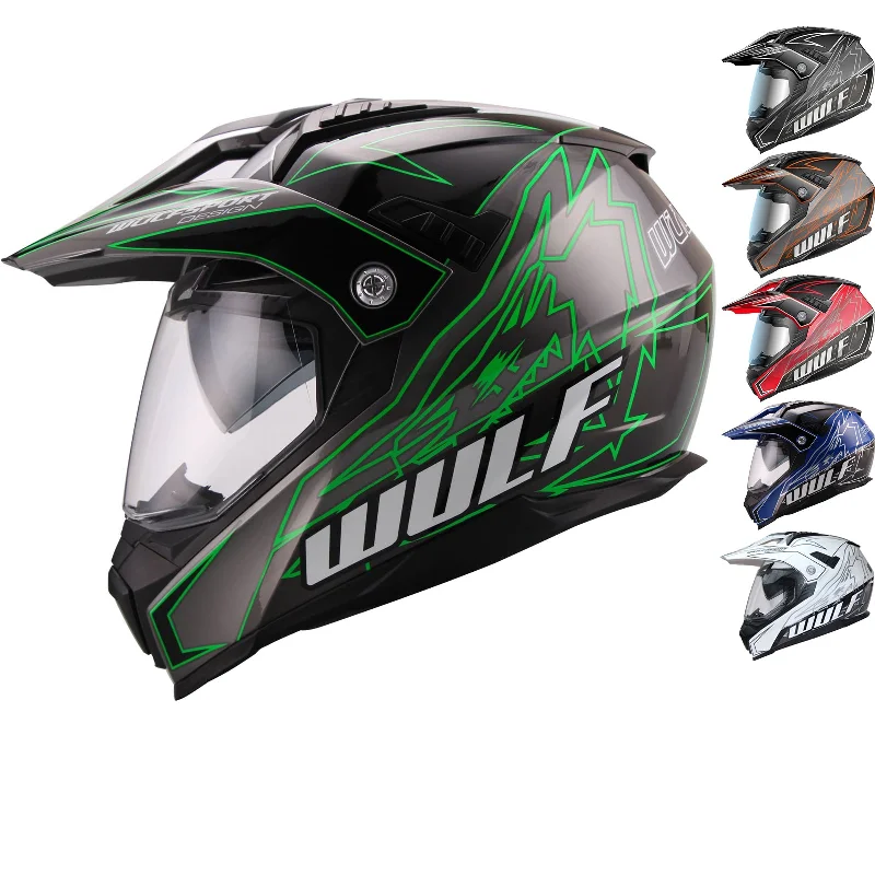 Wulf Prima X Dual Sport Helmet