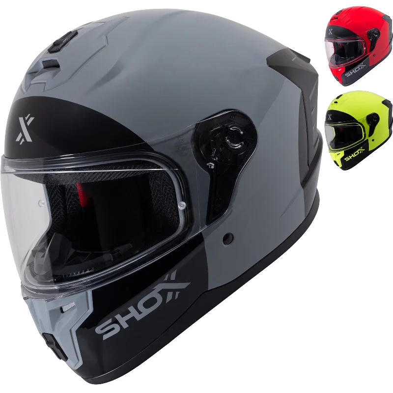 Shox Apex Base ECE R22.06 Motorcycle Helmet