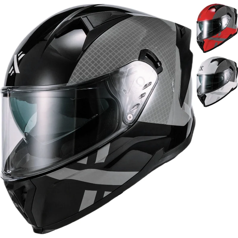 Shox Rapid Speedway Motorcycle Helmet