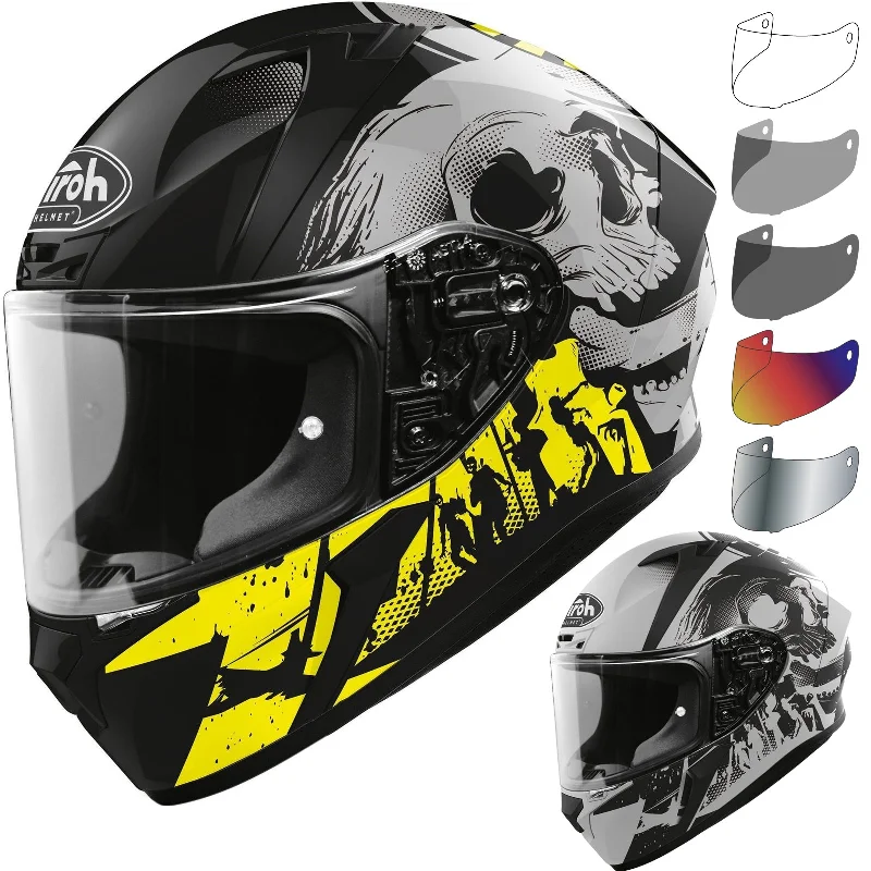 Airoh Valor Akuna Motorcycle Helmet & Visor