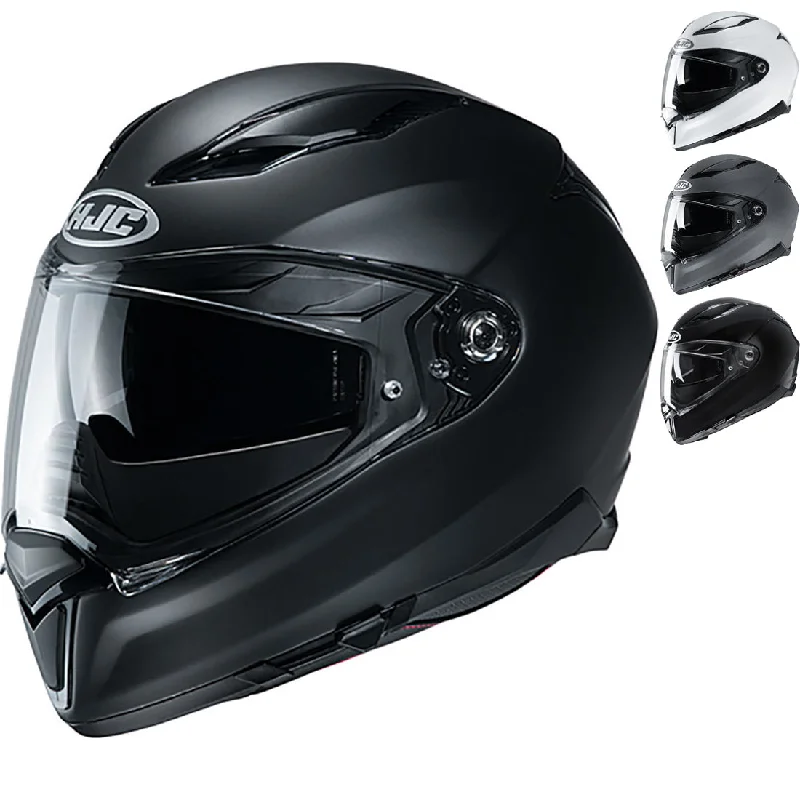 HJC F70 Plain Motorcycle Helmet