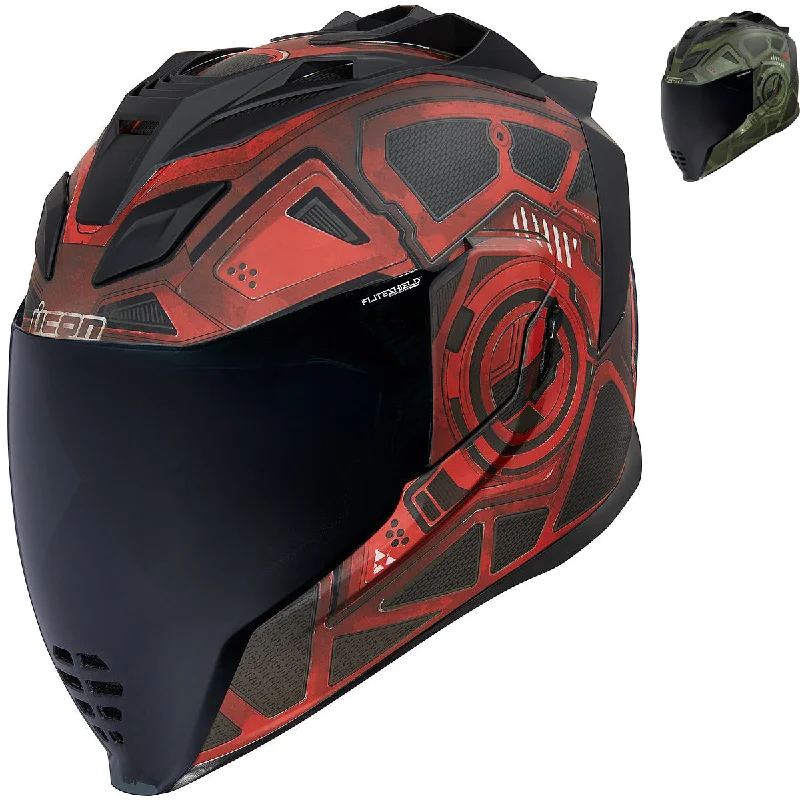 Icon Airflite Blockchain Motorcycle Helmet