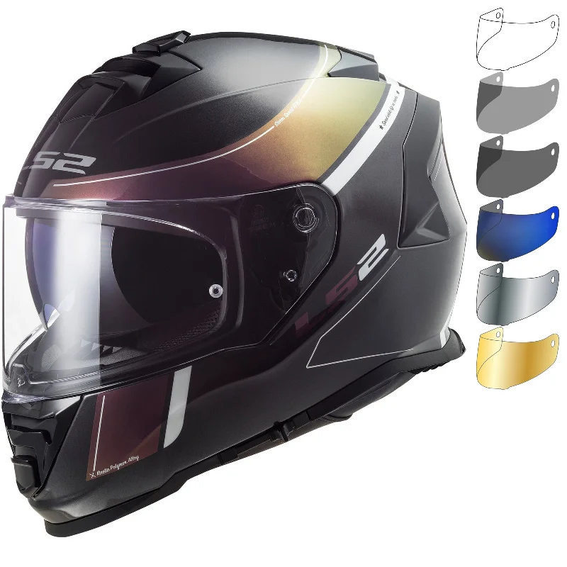 LS2 FF800 Storm Velvet Motorcycle Helmet