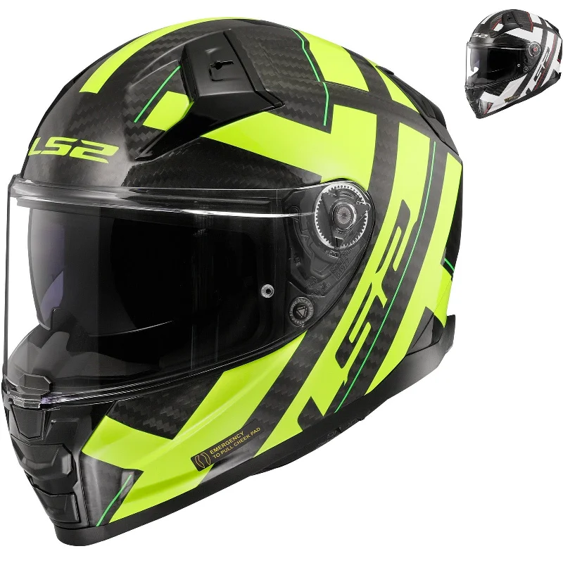 LS2 FF811 Vector II Carbon Strong Motorcycle Helmet