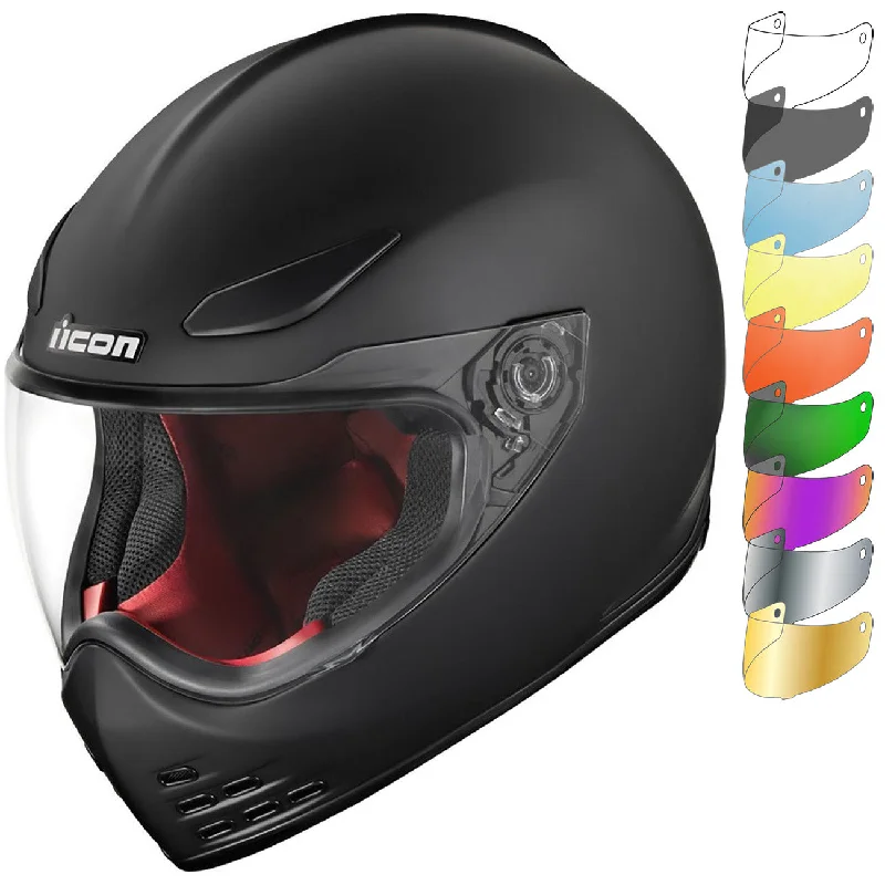 Icon Domain Rubatone Motorcycle Helmet & Visor