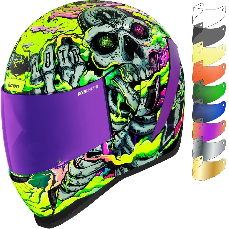 Icon Airform Hippy Dippy Motorcycle Helmet & Visor