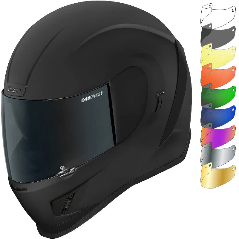 Icon Airform Dark Motorcycle Helmet & Visor