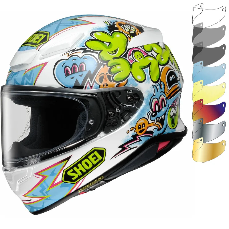 Shoei NXR2 Mural Motorcycle Helmet & Visor