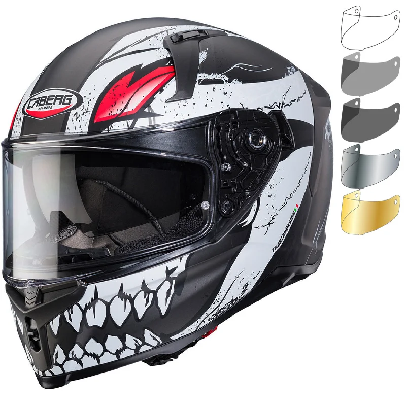 Caberg Avalon X Punk Motorcycle Helmet & Visor