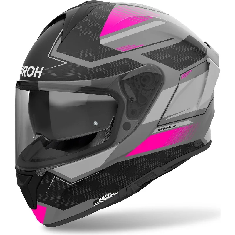 Airoh Spark 2 Zenith Motorcycle Helmet - Matt Pink