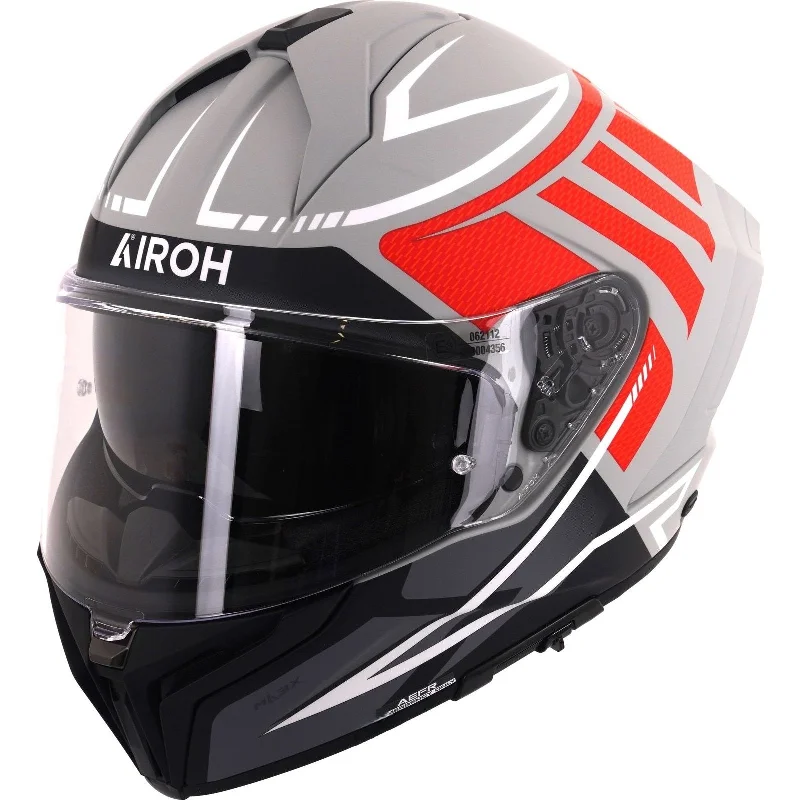 Airoh Matryx Rider Motorcycle Helmet - Matt Red