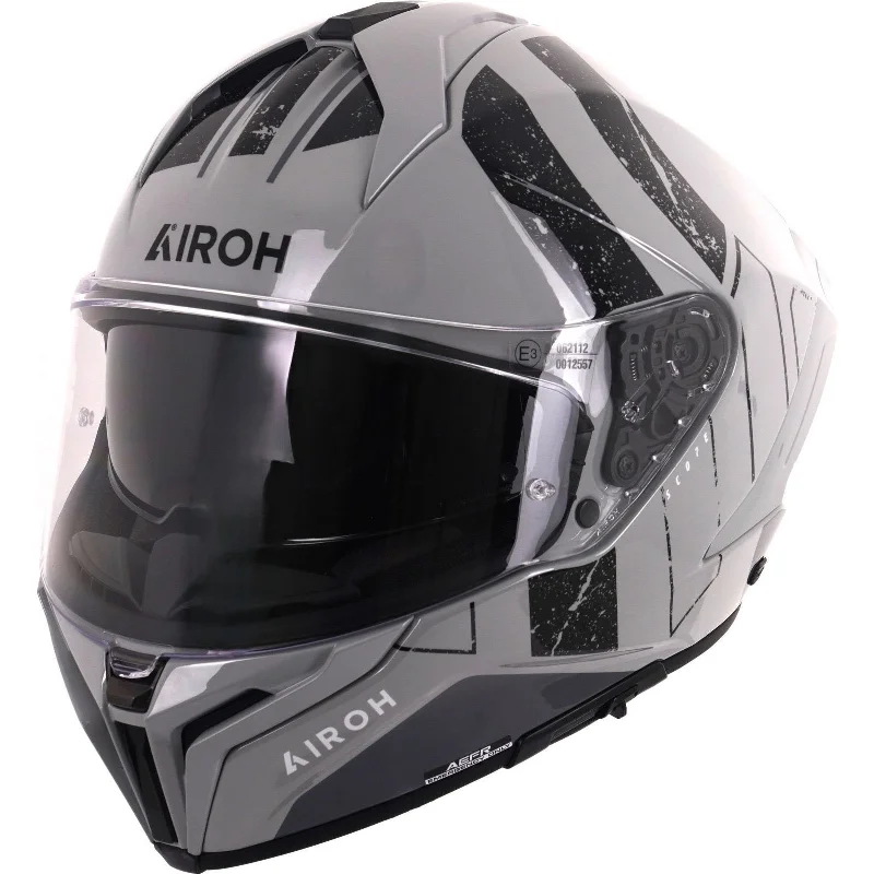 Airoh Matryx Scope Motorcycle Helmet - Light Grey