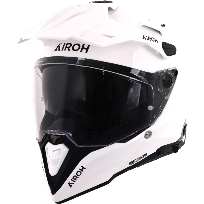 Airoh Commander 2 Color Dual Sport Helmet - White