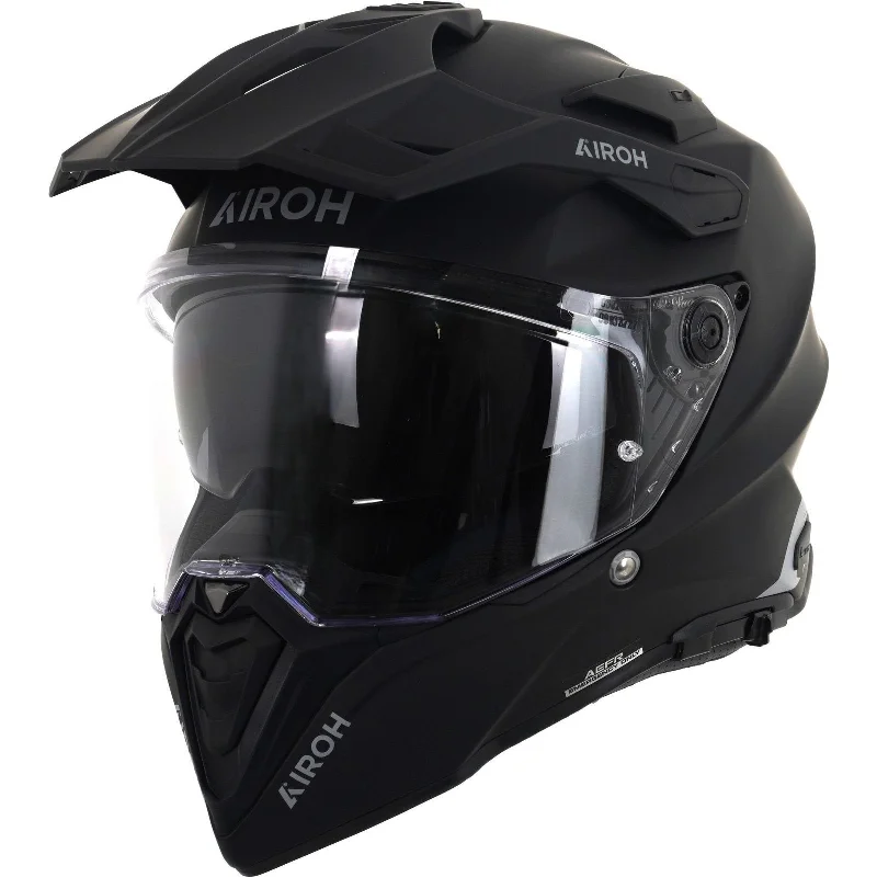 Airoh Commander 2 Color Dual Sport Helmet - Matt Black