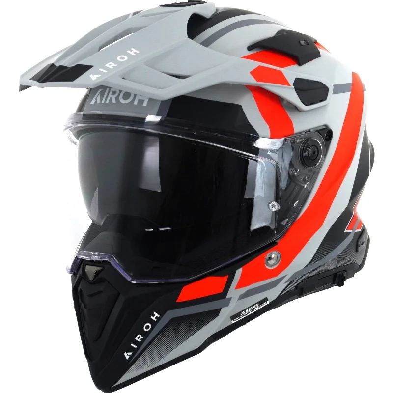 Airoh Commander 2 Mavick Dual Sport Helmet - Matt Orange