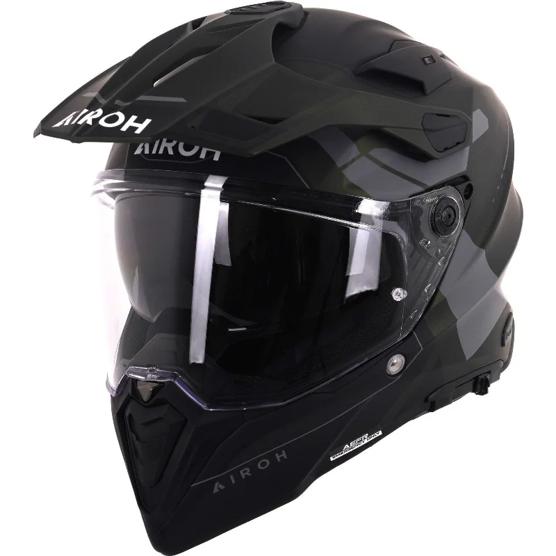 Airoh Commander 2 Reveal Dual Sport Helmet - Military Green