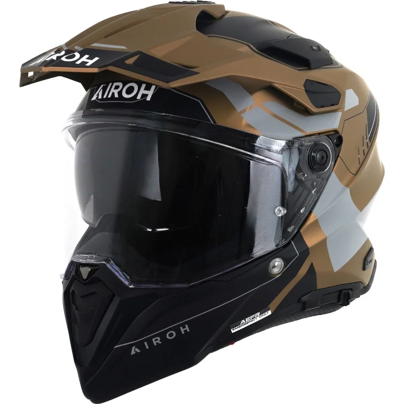 Airoh Commander 2 Reveal Dual Sport Helmet - Matt Sand