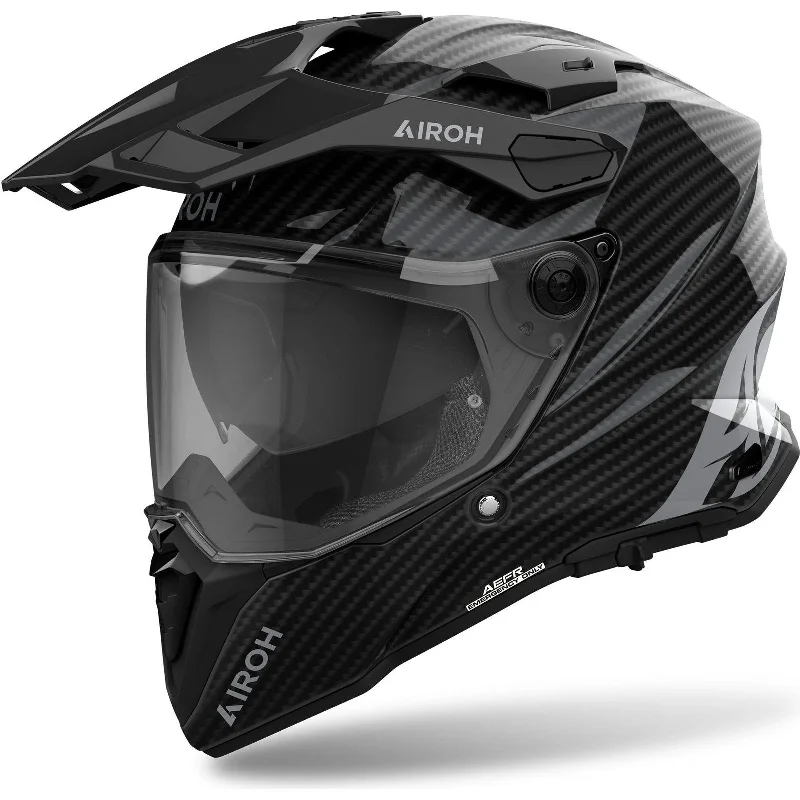 Airoh Commander 2 Carbon Dual Sport Helmet - Carbon