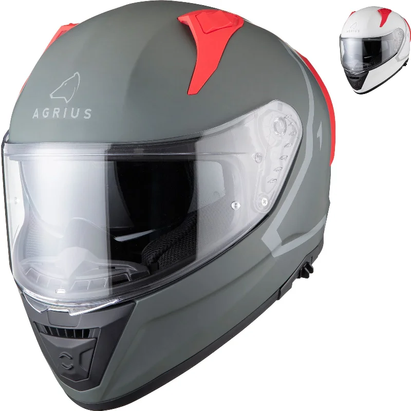 Agrius Storm Shield ECE R22.06 Motorcycle Helmet