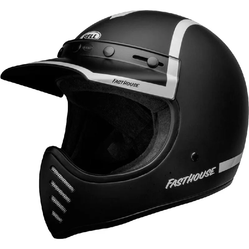 Bell Cruiser Moto 3 Fasthouse Old Road Adventure Helmet Matt / Gloss Black / White