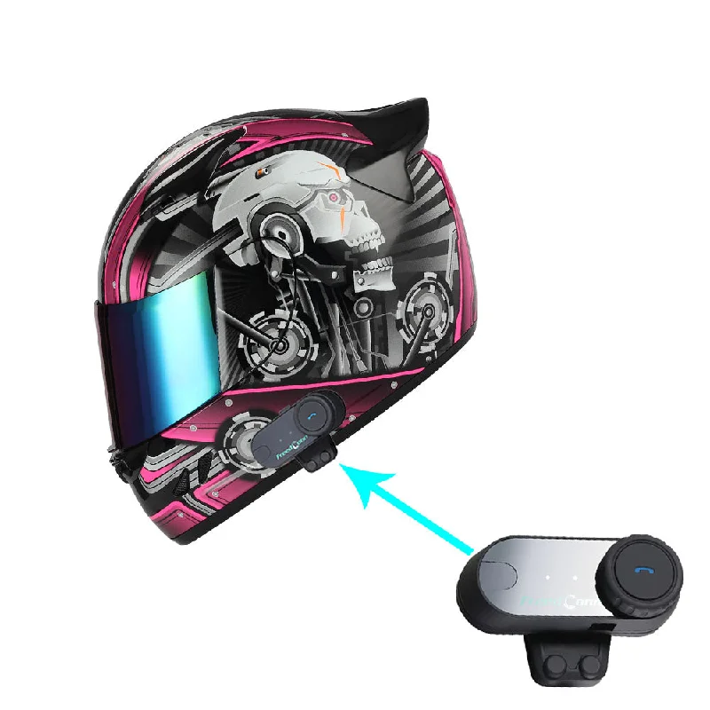 Z Bluetooth Skull Pink