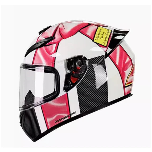 Full Face Modular Motorcycle Helmet Art Patterns